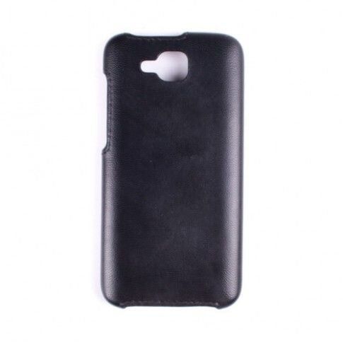 Шкіряний чохол-накладка Valenta для телефону Doogee X9 Mini, Чорний